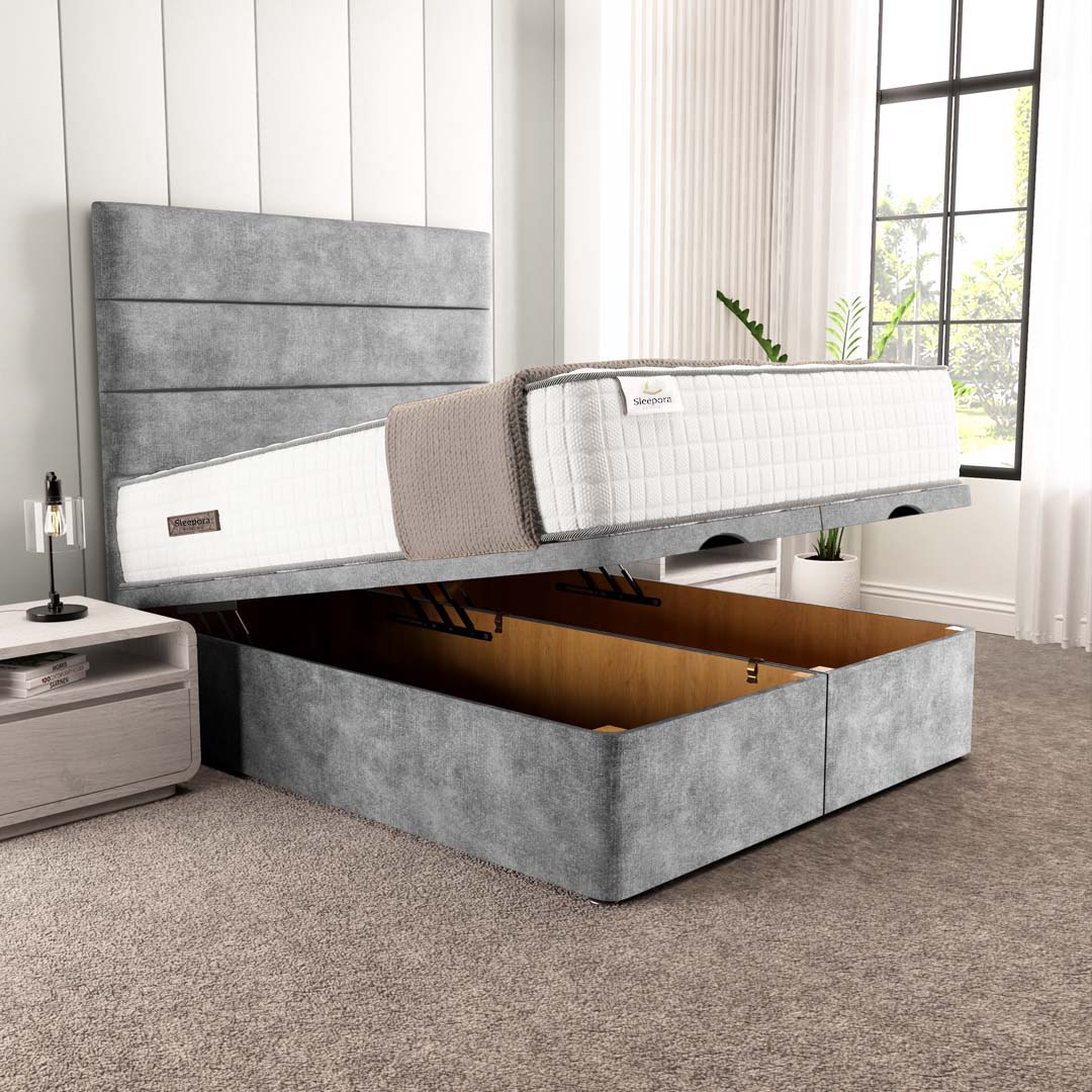 Athens Ottoman Divan Bed - Armour Coniston