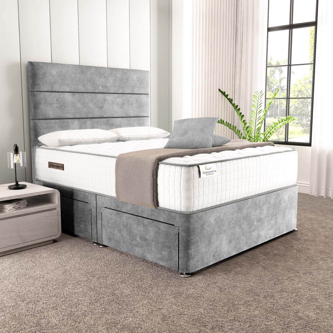 Athens Divan Bed - Armour Coniston