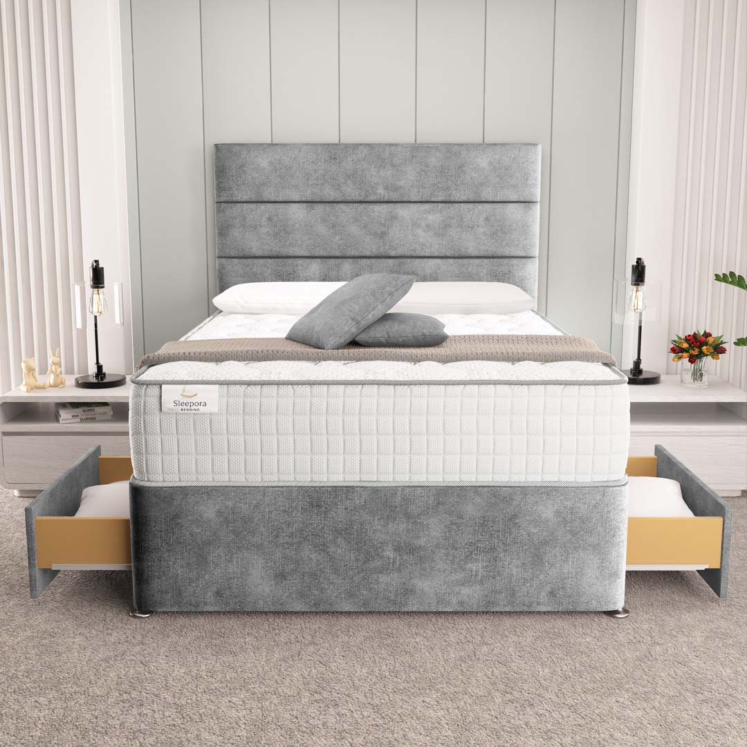 Athens Divan Bed - Armour Coniston